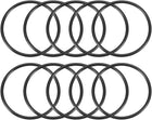 Nitrile Rubber O-Rings, 60mm OD 54mm ID 3mm Width, Metric Sealing Gasket, Pack of 10