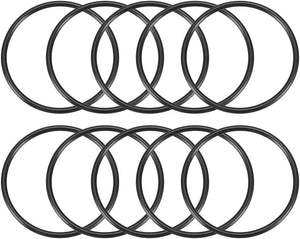 Nitrile Rubber O-Rings, 60mm OD 54mm ID 3mm Width, Metric Sealing Gasket, Pack of 10