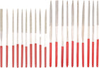 2mm x 100mm / 3mm x 140mm Diamond Needle File Set of 20 Pcs, 150 Grit