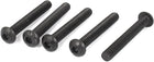 M8 x 60mm Alloy Steel Hex Bolt Socket Head Cap Screws Black 5 Pcs