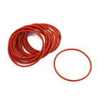 20Pcs Red Round Nitrile Butadiene Rubber NBR O-Ring 50mm OD 1.9mm Width