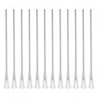 Industrial Blunt Tip Dispensing Needle with Luer Lock for Liquid Glue Gun, 16G 3-1/5", 20 Pcs (White)