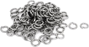 5/16-inch 304 Stainless Steel Split Lock Spring Washer Bolt Pad 100pcs