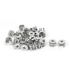 30Pcs Furniture Connecter Cam Lock Fittings 15mm x 12mm for Cabinet Drawer Dresser and Wardrobe Furniture Panel Connecting
