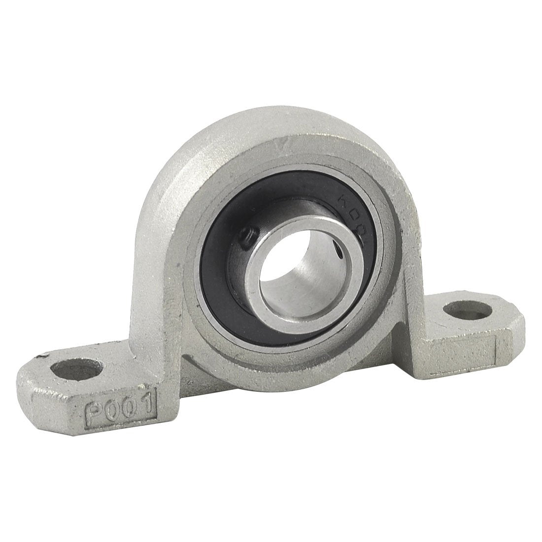 a13042400ux0495 Up001 Pillow Block 12mm Bore Diameter Ball Bearing Stainless Steel, 0.6" width, 0.39 Rubber