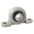 a13042400ux0495 Up001 Pillow Block 12mm Bore Diameter Ball Bearing Stainless Steel, 0.6" width, 0.39 Rubber
