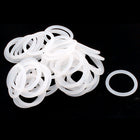 Rubber Flat Washer 30mm OD 24mm ID 3mm Thickness Sealing Gasket for Faucet Pipe Water Hose, White, Pack of 48