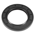 Oil Seal, TC 40mm x 62mm x 7mm Nitrile Rubber Cover Double Lip with Spring for Bearing Shaft, Black Pack of 1