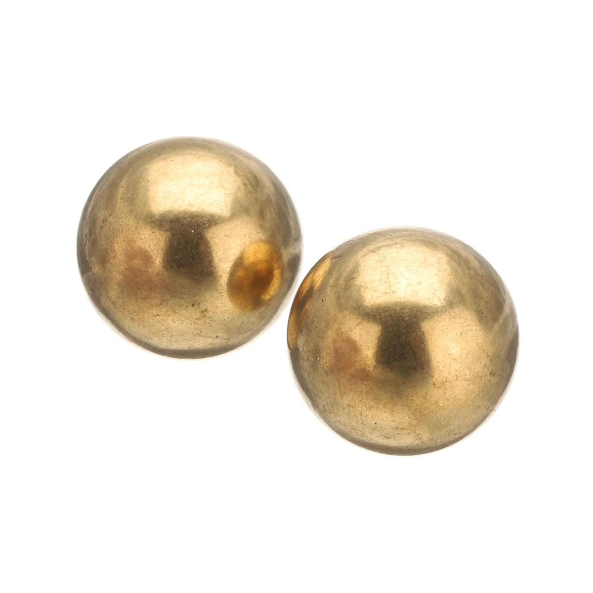 2 Pcs 20 mm Bearing Balls H62 Brass G100 Precision Balls for Industrial Spheres, Machinery, Automotive, and DIY