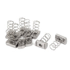 M10 304 Stainless Steel Strut Spring Channel Nuts 10 Pcs
