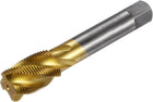 Spiral Flute Threading Tap M22 x 1.5, Metric HSS (High Speed Steel) Titanium Plated Machine Thread Screw Tap 4 Flutes Tapping Tool H2 Tolerance