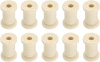 70Pcs Wooden Bobbins, 0.59" x 0.98"(WxH) Unfinished Wooden Spools Wire Weaving Bobbins Empty Thread Spools for Crafts DIY Art Embroidery Sewing Thread Twine, Wood Color