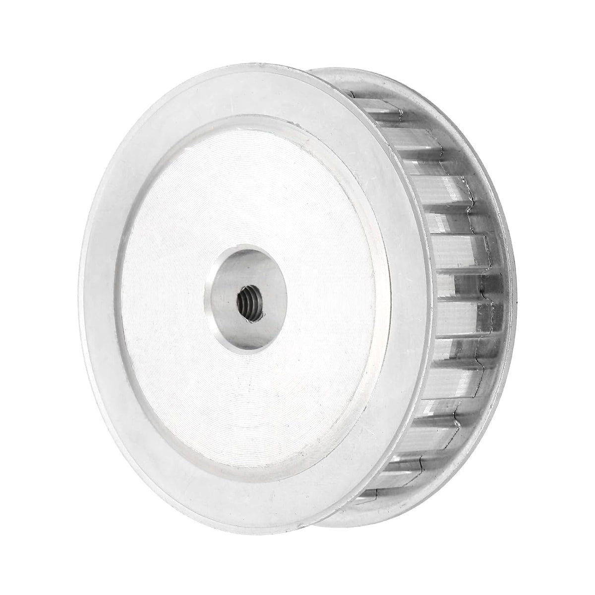 L-Type (3/8" Pitch) Timing Belt Pulley 20 Teeth 14mm Bore Fit for 0.5" Belt Width, P20L050-B14 Aluminum Alloy Synchronous Wheel for 3D Printer, CNC Machines, DIY Projects