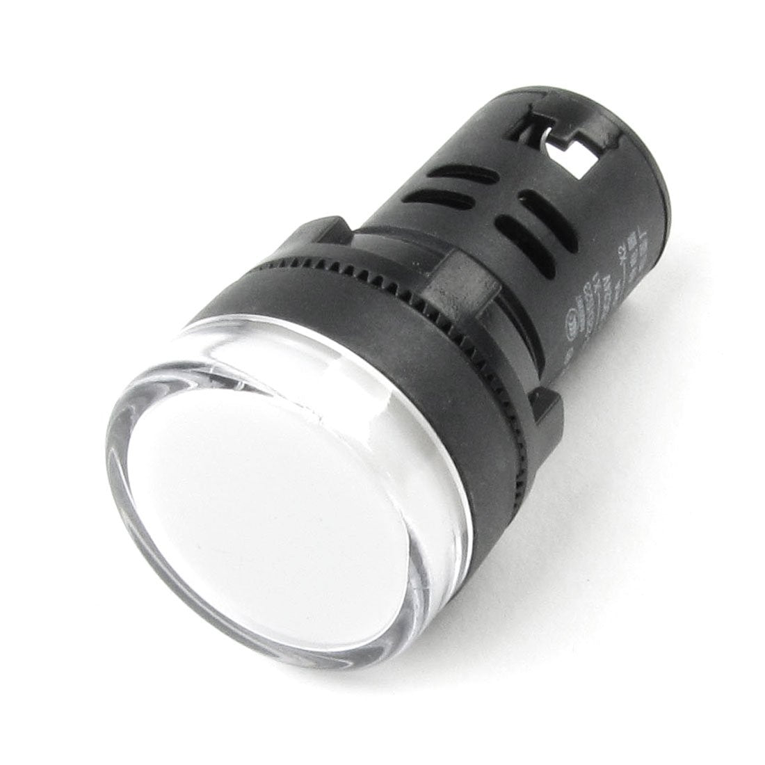 AC/DC24V 20 mA LED Electrical Accident Indicator Pilot Lamp, White Light