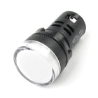 AC/DC24V 20 mA LED Electrical Accident Indicator Pilot Lamp, White Light