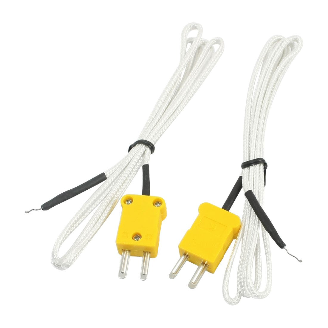 2pcs K Type 0-400C Thermocouple Probe Sensor 1 Meter for Thermometer
