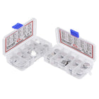 20pcs NC+NO KSD301 Thermostat 40-135°C/104-275°F(NC) 40-100°C/104-212°F(NO) Temperature Thermal Control Switch Assortment Kit