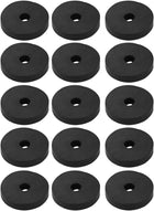 Nitrile Rubber Flat Washers 21.5mm OD 5mm ID 4mm Thickness for Faucet Pipe Water Hose, Pack of 15
