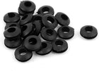 6mm Inner Dia Double Sides Cable Wiring Grommets Gasket Ring 20Pcs