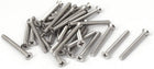 M3x30mm 316 Stainless Steel Countersunk Phillips Machine Screws Bolts 30 Pcs