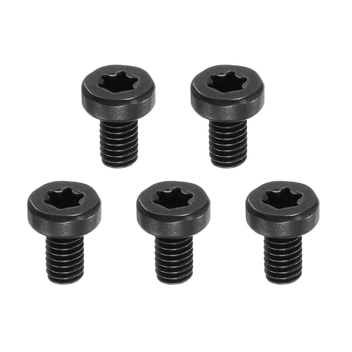 M3x7-0.5 Carbon Steel Torx Set Screws for Carbide Insert Lathe Turning Tool Holder, 5Pcs