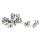 M8 x 20mm Phillips Flat Head Countersunk Bolts Machine Screws 10pcs