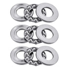 51101 Thrust Ball Bearings 12mm x 26mm x 9mm Chrome Steel Single Direction 3pcs