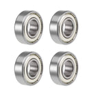 1623ZZ Deep Groove Ball Bearings Z2 5/8 X 1-3/8 X 7/16inch Double Shielded Chrome Steel 4pcs