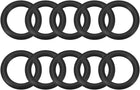 Nitrile Rubber O-Rings 22.3mm OD 17mm ID 2.65mm Width, Metric Sealing Gasket for Automotive Machine Plumbing, Pack of 10