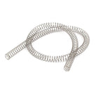 Compression Spring,304 Stainless Steel,6mm OD,0.6mm Wire Size,305mm Free Length,Silver Tone