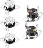 KSD301 Thermostat 40°C/104°F 10A Normally Open N.O Adjust Snap Disc Temperature Switch for Microwave Oven Coffee Maker 5pcs