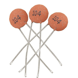 a11102000ux0330 30 x 0.1uF 50V Low Voltage Ceramic Disc Capacitors