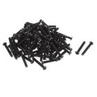 M3x22mm 10.9 Alloy Steel Button Head Hex Socket Cap Screw Bolt 100pcs