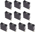DIP Switch Thumb wheel Switch KM1 0-9 Digital Black 40 x 24 x 10 mm 10 Pcs