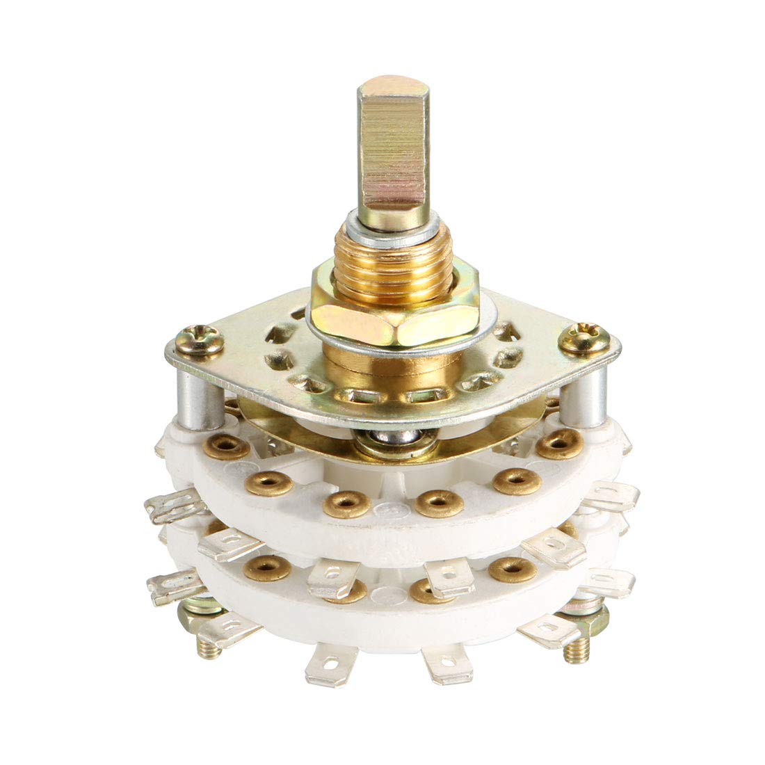 2P11T 2 Pole 11 Position Selectable 2 Deck Band Channel Rotary Switch Selector