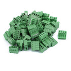 50Pcs 300V KF2EDGK 5.08mm Pitch 4-Pin PCB Screw Terminal Block Connector