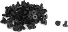 M3 x 6mm Metric Hex Socket Countersunk Head Screw Bolts Black 100PCS