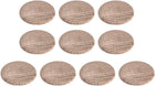 Wood Button Plugs 1 Inch Oak Hardwood Screw Hole Furniture Plugs 10 Pack