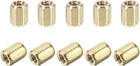 M2x3mm Female-Female Hex Brass PCB Motherboard Spacer Standoff for FPV Drone Quadcopter, Computer & Circuit Board 10pcs