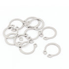 External Circlip Retaining Shaft Snap Clip Rings 14mm 10pcs