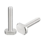 T-Slot Bolts, 2pcs M10x55mm T Slot Drop-in Stud Sliding Bolts 304 Stainless Steel T Shape Screws for T Track