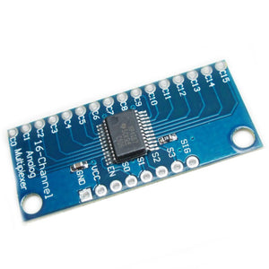 LinkMejor CD74HC4067 CMOS 16 Channel 16 CH Multiplexer Digitale-Analogico per Arduino