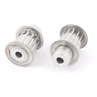 2Pcs 5M 13T 5mm Pitch 6mm Bore Aluminum Motor Drive Timing Belt Pulley