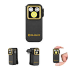 LinkMejor Oclip Pro S Pocket EDC Clip-on Flashlight, Nero