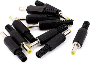 4.0x1.7mm Connecteur Jack Mâle DC Adaptateur Soudure DIY Remplacement Connecteurs Câble DC 10pcs