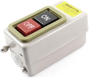3P 380V 1.5KW Self Lock On/Off Power Push Button Control Switch BS211B