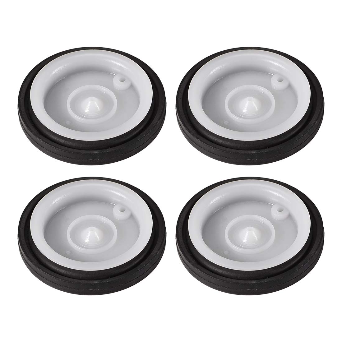 Solenoid Valve Water Inlet Seal Ring Gasket Normally Closed Seals Sealant Kits Accessories 1/2'' Thread 4pcs