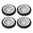Solenoid Valve Water Inlet Seal Ring Gasket Normally Closed Seals Sealant Kits Accessories 1/2'' Thread 4pcs