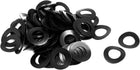 8mm Fitting Dia Carbon Steel Compressed Type Curved Spring Washer 100pcs