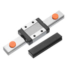 MGN12 100mm Linear Guide Rail with MGN12C Sliding Carriage Block and Plastic Mini MGN12 Linear Guide for DIY 3D Printers and CNC Machine, Black